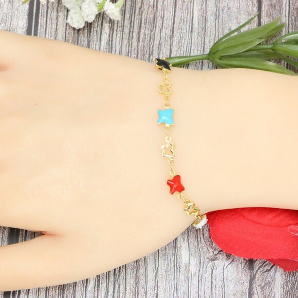 "Trendy Handmade Bracelet – A Stylish Gift for Women & Girls, MAR091920 - Picture 8 of 10